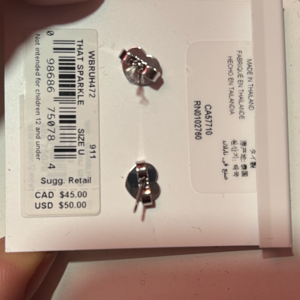 KATE SPADE NEW YORK THAT SPARKLE EARRINGS - Picture 3 of 7